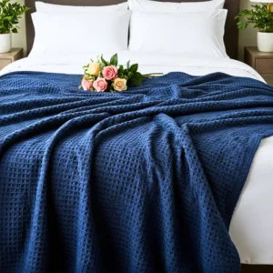 waffle weave blanket for hotels